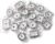 10 Mix Silver Tone Geneva Elite Watch Faces for Beading, Loops and Battery Included