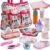 14 Pack Baby Doll Accessories, Baby Doll Feeding and Caring Set includes Diaper Bag, Doll Diapers, Magic Bottle, Changing Mat for Girl Toddler Kid,…