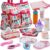 14 Pack Baby Doll Accessories, Baby Doll Feeding and Caring Set Includes Diaper Bag, Doll Diapers, Magic Bottle, Changing Mat for Girl Toddler Kid,…