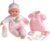 15″ Realistic Soft Body Baby Doll with Open/Close Eyes | JC Toys – Berenguer Boutique | 10 Piece Gift Set with Bottle, Rattle, Pacifier &…