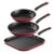 Everyday 3 Pieces Aluminum Non-stick Fry Pan and Griddle Set ， Frying Pans