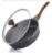 SENSARTE Nonstick Deep Frying Pan Skillet, 10/11/12-inch Saute Pan with Lid, Sta