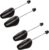 2 Pairs Plastic Shoe Tree Stretcher Shaper for Men (Black)