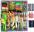 275-Piece Fishing Lure Kit – Frogs, Spoons, Grasshoppers – for Bass, Trout, Salmon