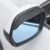 2PCS Smoke Visor Guards for Car Side Mirrors – Waterproof Carbon Fiber Auto Rain Eyebrows for Cars, Trucks and SUVs – Universal Fit (Black)