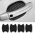 4PCS Sticker, Carbon Fiber Anti-Scratches Car Door Cup Protector, Non-Marking Auto Door Handle Protective Film, Universal for Most Car Handles…