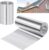 8” x 50′ Aluminum Flashing Roll – Roof Flashing, 0.2mm Thickness Aluminum Roof Panels, Metal Roof Flashing for Sealing Windows Doors, Shed…