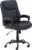 Amazon Basics Classic Puresoft PU Padded Mid-Back Height Adjustable Office Computer Desk Chair with Armrest, 26″D x 23.75″W x 42″H, Black