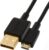 Amazon Basics USB-A to Micro USB Fast Charging Cable, 480Mbps Transfer Speed with Gold-Plated Plugs, USB 2.0, 6 Foot, Black