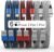 [Apple MFi Certified] 6Pack 3/3/6/6/6/10 FT iPhone Charger Nylon Braided Fast Charging Lightning Cable Compatible iPhone 14 Pro/13 mini/13/12/11…