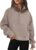 AUTOMET Womens Sweatshirts Half Zip Cropped Pullover Fleece Quarter Zipper Hoodies 2025 Fall Fashion Outfits Clothes