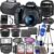 Canon EOS Rebel T7 DSLR Camera Bundle w/ Canon EF-S 18-55mm f/3.5-5.6 is II Lens + 2pc SanDisk 64GB Memory Cards, Wide Angle Lens, Telephoto Lens,…