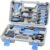 CARTMAN Tool Set General Hand Tool Kit with Plastic Toolbox Storage Case, Automotive Set Blue
