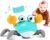 control future Crawling Crab Baby Toy – Infant Tummy Time Toys 3 4 5 6 7 8 9 10 11 12 Babies Boy 3-6 6-12 Learning Crawl 9-12 12-18 Walking Toddler…
