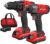 CRAFTSMAN V20 MAX Cordless Drill and Impact Driver, Power Tool Combo Kit with 2 Batteries and Charger (CMCK200C2AM)