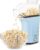 DASH Hot Air Popcorn Popper Maker with Measuring Cup to Portion Popping Corn Kernels + Melt Butter, 16 Cups – Dream Blue