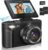 Digital Camera for Photography, 4K Vlogging Camera for YouTube 3″ 180° Flip Screen 18X Digital Zoom Compact Retro Camera with 32GB TF Card & 2…