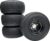 eCustomrim 4-Pack 8″ 18×8.50-8 Black Golf Cart Wheels Tires Fits E-Z-GO, ClubCar, Cushman, Yamaha