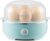 Elite Gourmet EGC115M Easy Egg Cooker Electric 7-Egg Capacity, Soft, Medium, Hard-Boiled Egg Cooker with Auto Shut-Off, Measuring Cup Included, BPA…