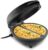 Elite Gourmet EOM205 Non-Stick Omelet, Frittata, Snack Pocket Maker, Dessert Maker, 2 Individual 6.5″ Omelets, Stainless Steel and Black