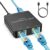 Ethernet Splitter 1 to 2, High Speed Internet Splitter Gigabit LAN Cable Splitter 1000Mbps Rj45 Splitter for Cat 5/5E/6/7/8 Cable (2 Devices…