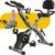 Exercise Bike, 5 in 1 Foldable Stationary Bike for Seniors, 8-Level Adjustable Magentic Resistance, Indoor Recumbent Bike with 330LB Capacity,…