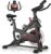 Exercise Bike, Brake Pad/Magnetic Resistance Stationary Bikes for Home with 330lbs/350lbs Weight Capacity, Indoor Cycling Bike with Silent Belt…