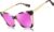 FEISEDY Trendy Polarized Women Sunglasses, Retro Womens Square Cat Eye Sun Glasses B4134