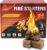 Fire Starter, Easy-Burning Fire Starter Squares for Wood Stoves, Campfires, Grill Pit and Fireplace, Natural & Waterproof BBQ Fire Starters, 64…