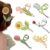 Flower Metal Hair Claw Clips 6 Pcs Cute Large Tulip NonSlip Hair Barrettes Strong Hold Hair Clamps Fashion Hair Accessories for Woman Girls with…