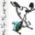 Foldable Exercise Bike Stationary Bikes for Home, 5 IN 1 Indoor Workout Bike, Cycling Bike with 16-Level Quiet Magnetic Resistance, 6.6 LBS…