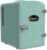 Frigidaire EFMIS129-MINT Mint Mini Personal Fridge Cooler, 1 Gal Capacity fits Six Cans, Includes Plugs for Home Outlet & DC Charger-9.84″ D x…