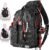 Ghosthorn Fishing Backpack Tackle Sling Bag – Fishing Backpack with Rod Holder – Tackle Box Fly Fishing Gifts for Men Women