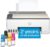 HP Smart-Tank 5000 Wireless All-in-One Ink-Tank Printer with up to 2 years of ink included, mobile print, scan, copy, white, 17.11 x 14.23 x 6.19