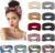 Huachi 12 Pack Bow Headbands for Women Elastic Hair Band Headwraps Knotted Headband Rabbit Ears Turban Fashion Sport Cute Hair Accessories