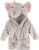 Hudson Baby Unisex Baby Plush Animal Face Bathrobe