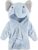 Hudson Baby Unisex Baby Plush Animal Face Bathrobe