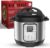 Instant Pot Duo Plus 9-in-1 Electric Pressure Cooker, Slow Cooker, Rice Cooker, Steamer, Sauté, Yogurt Maker, Warmer & Sterilizer, Includes App…