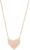 Kendra Scott Ari Heart Adjustable Length Pendant Necklace for Women, Fashion Jewelry