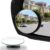 LivTee Blind Spot Mirror, 2″ Round HD Glass Frameless Convex Rear View Mirrors Exterior Accessories with Wide Angle Adjustable Stick for Car SUV…