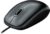 Logitech B100 Corded Mouse, Wired USB Mouse for Computers and Laptops, Right or Left Hand Use – Black