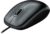 Logitech B100 Corded Mouse, Wired USB Mouse for Computers and Laptops, Right or Left Hand Use – Black