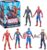 Marvel Titan Hero Series Action Figure Multipack, 6 Action Figures, 12-Inch Toys, Inspired By Marvel Comics, For Kids Ages 4 And Up (Amazon Exclusive)