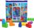 MEGA BLOKS First Builders Toddler Blocks Toys Set, Big Building Bag with 80 Pieces and Storage, Blue, Ages 1+ Years
