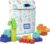 MEGA Bloks Fisher-Price Toddler Blocks Toys Set, Build ‘n Play Bag with 60 Plant-Based Pieces and Storage, Blue, Ages 1+ Years