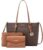 Michael Kors Charlotte Large 3-in-1 Tote Crossbody Handbag Leather