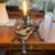 Music Guitar Table Lamp Art Decor Guitar Stuff Cool Gifts for Music Art Lovers Microphone Players for Men Steampunk Pipe Man Edison Bulb Lamps…