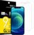 NEW’C 3 Pack Designed for iPhone 12/12 Pro (6.1″) Screen Protector Tempered Glass, Case Friendly Anti Scratch Bubble Free Ultra Resistant