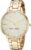 Nine West Women’s Crystal Accented Bracelet Watch