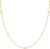 PAVOI 14K Gold Plated Station Necklace | Simulated Diamond BTY Necklace | Womens CZ Chain Necklace | Layering Necklaces